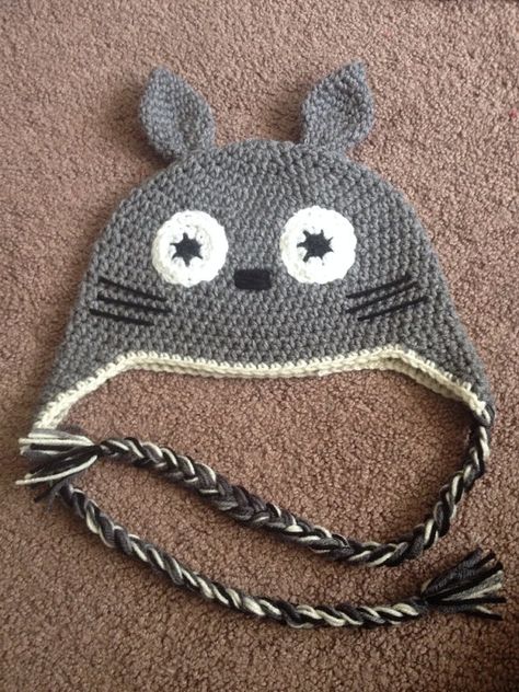 Hey, I found this really awesome Etsy listing at https://www.etsy.com/listing/165518337/totoro-beanies Totoro Hat, Pokemon Beanie, Anime Beanie, Crochet Character Hats, Mermaid Tails For Kids, Anime Hats, Christmas Beanie, Crochet Sunflower, Grey Beanie