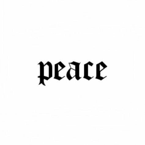 Peace Word Tattoo, Peace Tattoos, Basic Tattoos, Rose Drawing Tattoo, Tattoo Lettering Design, Tattoos For Women Half Sleeve, Tattoo Photography, Geniale Tattoos, Sketch Tattoo Design