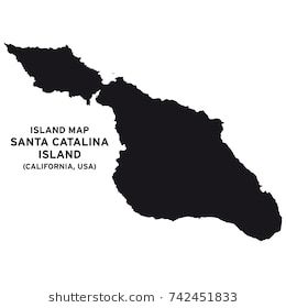 Catalina California, Island Tattoo, Santa Catalina Island, Island Map, Santa Catalina, Catalina Island, Tattoo Art, Art Tattoo, Vector Images