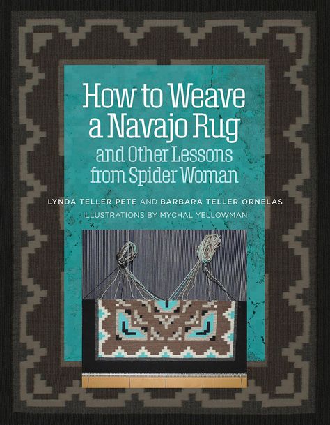 book-weave-navajo-rug Weaving Frame, Navajo Blankets, Frame Weaving, Fabric Wall Hangings, Pin Loom Weaving, Navajo Culture, Navajo Blanket, Weaving Book, Pin Loom