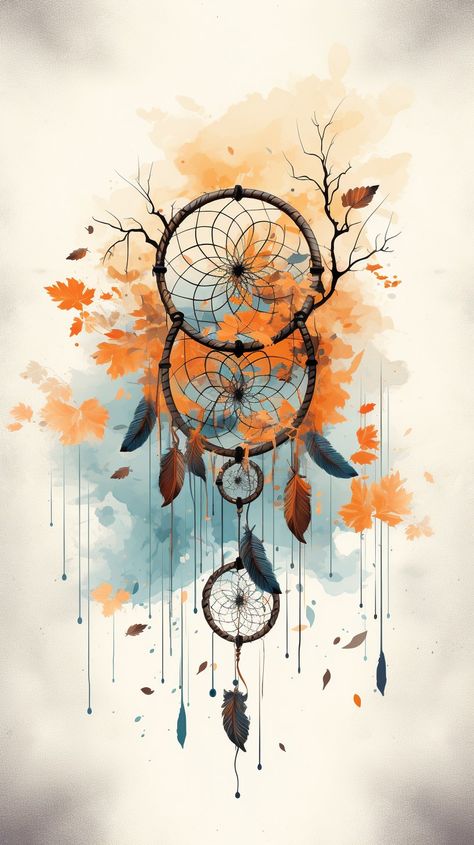 Dream Catcher Wallpaper, Dream Catcher Painting, Iphone Wallpaper Photography, Dream Catcher Art, Wallpaper Photography, Doodles Drawings, Boho Wallpaper, Hd Phone Wallpapers, Easy Doodle Art