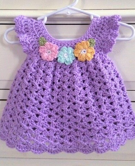 crochet baby dress patterns free for beginners Crochet Baby Cardigan Free Pattern, Crochet Baby Dress Free Pattern, Baby Dress Tutorials, Baby Dress Pattern, Pattern Outfits, Baby Frock Pattern, Crochet Romper, Irish Crochet Dress, Baby Crochet Patterns Free