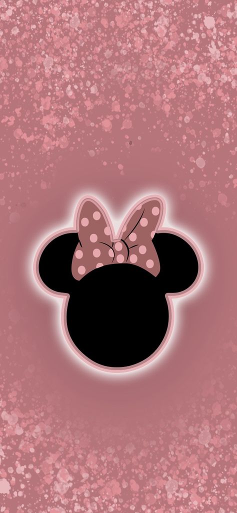 Minnie Mouse Phone Wallpaper, Mini Mouse Wallper, Minnie Mouse Wallpaper Aesthetic, Minnie Mouse Wallpaper Iphone, Minnie Mouse Wallpaper, Minnie Mouse Background, Iphone Wallpaper Gradient, Rose Gold Wallpaper Iphone, Mickey Mouse Wallpaper Iphone