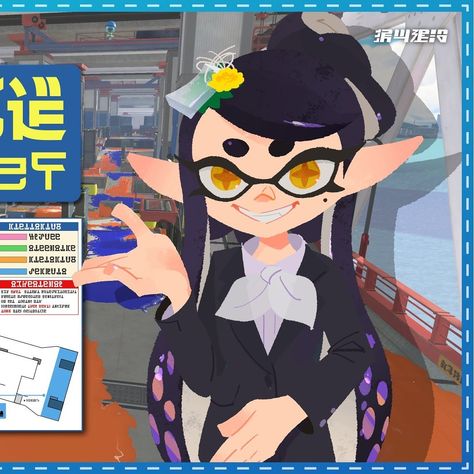 [Callie] Hammerhead Bridge Renovation Artwork Full Version on Pinterest! - #splatoon #splatoon3 #splatoon3art #splatoonart #splatoonartwork #splatooncallie #callie #octo #octoboy #octolingboy #スプラトゥーン3 #スプラトゥーン Splatoon Pfp Callie, Callie Splatoon Pfp, Callie Splatoon Icon, Pfp Nintendo, Callie Icon, Splatoon Icon, Splatoon Callie, Callie Splatoon, Splatoon Squid Sisters