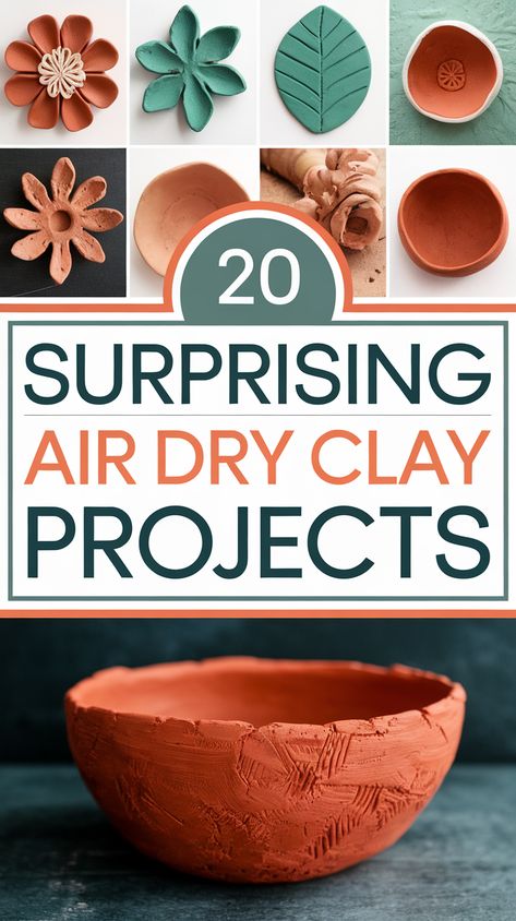 20 Amazing Air Dry Clay Projects That Will Surprise You (You Won't Believe #14!)