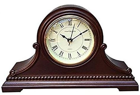 Glamorous mantel clock you love to have at home.  https://www.amazon.co.uk/dp/B01BXXEQ84/ref=cm_sw_r_pi_awdb_t1_x_nWmODb8BD68A5 Elegant Mantel, Antique Mantel Clocks, Wooden Mantel, Handmade Desks, Wood Mantel, Wood Mantle, Classic Clocks, Wood Mantels, Mantel Clocks