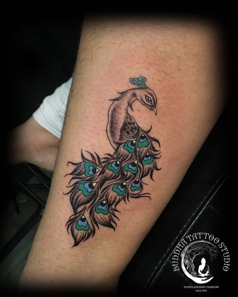 Like a peacock, your beauty is multiplied when you spread your wings and show the world your true colours. Peacock Tattoo Men, Peacock Tattoo Designs, Peacock Tattoo, Mythology Tattoos, Geometric Pattern Art, Creative Tattoos, Compass Tattoo, Pattern Art, True Colors