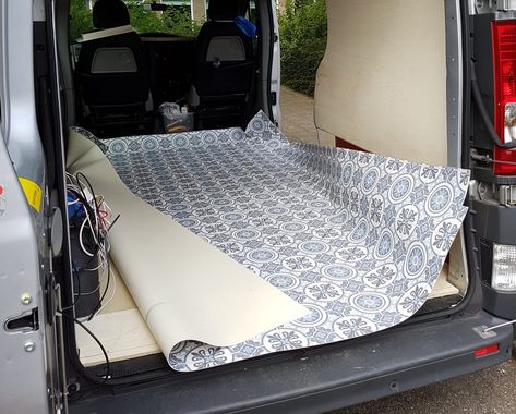 The floor, ceiling and walls of your campervan conversion are a great phase of the project! This blog gives in-depth info about choices made, time & costs Diy Van Conversions, Glamper Camper, Ford Transit Camper, Diy Campervan, Campervan Conversion, House Design Trends, Van Wall, Van Conversion Interior, Build A Camper Van