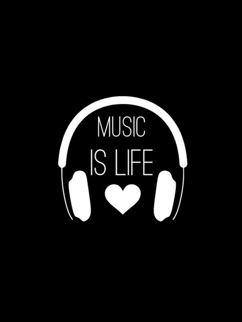 Music Is Medicine Aesthetic, Music Is My Therapy Wallpaper, Mood Music Pictures, Music Is My Life Wallpaper, Music Is Life Wallpapers, I Love Music Wallpapers, Cool Music Wallpapers, Music Is Life Tattoo, Me And Music