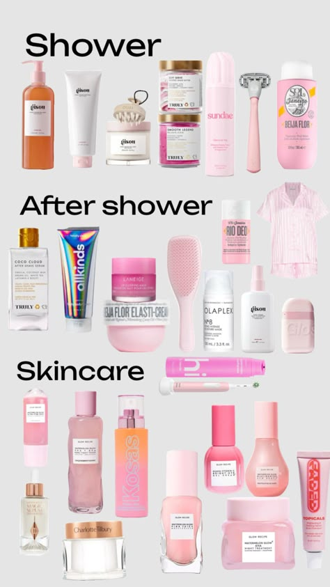 Preppy Skincare, Skin Care Routine Order, Basic Skin Care, Sephora Skin Care, Basic Skin Care Routine, Shower Skin Care, Perfect Skin Care Routine, Preppy Stuff, Pretty Skin Care