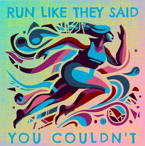 Run Like They Said Motivational Poster
"Run Like They Said You Couldn't" motivational poster. Let this poster remind you that your best is better than anything your naysayers imagined! Run with motivation. Perfect for women and girls with all body types with this beautiful abstract artwork of a running woman! Running Woman, Running Quotes, Plus Size Workout, Motivational Poster, Running Motivation, Motivation Wall, They Said, Motivational Posters, All Body Types