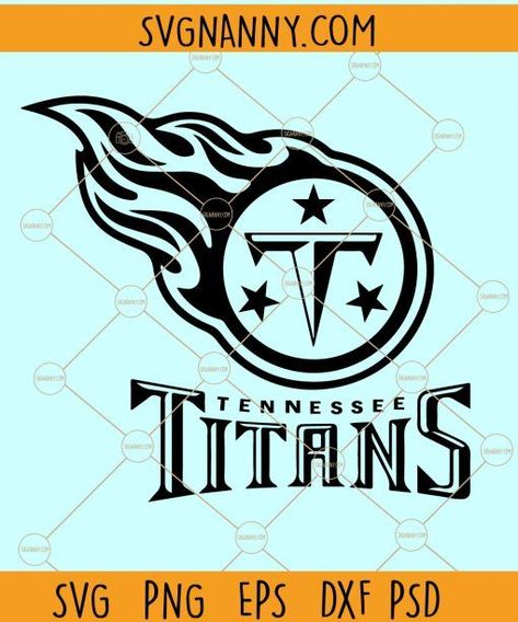 Tennessee Titans logo SVG, Titans Football SVG, Titans football shirt svg, Titans logo SVG file Titans Logo, Tennessee Titans Logo, Titans Football, Cricut Stencils, Svg Ideas, Football Svg, Tennessee Titans, Vinyl Projects, Shirt Svg