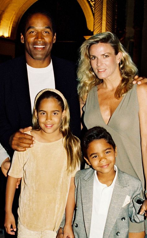 OJ Simpson, Nicole Simpson, Sydney Simpson, Justin Simpson Famous Murders, Home Alone Movie, O J Simpson, Nicole Brown, Oj Simpson, Macaulay Culkin, Robert Kardashian, Film History, Ex Wives