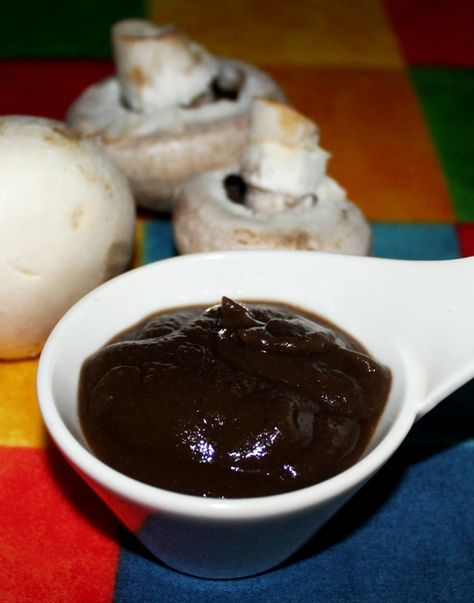 Making your own bottled sauces is so easy with the Thermomix and this mushroom ketchup is just one example. The mushroom flavour is very subtle and it is quite similar to Brown sauce. Method Recipe source Recipe by JuliaBalbilla Mushroom Ketchup, Ketchup Recipe, Homemade Ketchup, Meat Free Recipes, Brown Sauce, Easy Eat, European Cuisine, Chutney Recipes, The Mushroom