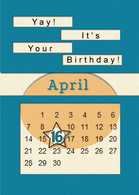 April 16th Yay It&rsquo;s Your Birthday date specific card It's My Birthday 19, Luxury Invitation Design, Holiday Flyer Design, Personalized Holiday Cards, Creative Birthday Cards, Holiday Stationery, Birthday Date, Modern Birthday, Creative Invitations