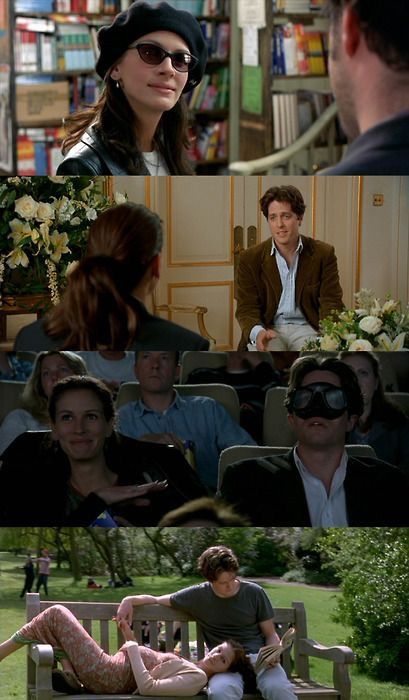 80s Romance, Notting Hill Movie, Райан Гослинг, Septième Art, Hugh Grant, I Love Cinema, Chick Flicks, Jodie Foster, Movie Couples