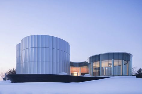 Yantai Experience Centre // More Design Office - Architizer Journal Simple Architecture, Yantai, Experience Center, City Model, Urban Fabric, Coastal Cities, Chinese Architecture, Building Facade, Design Office