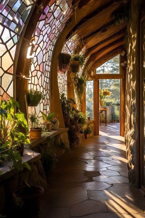 Unique Home Ideas, Earthship Home Plans, Unique Home Interior, Earthship Design, Unique Home Decor Ideas, Unique Home Designs, Extraordinary Homes, Geodesic Domes, Earthship Home