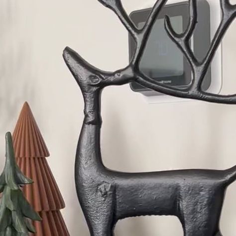 Ciesla Home on Instagram: "Loving these black reindeer for the holidays..🌲 #christmas #christmasdecor ##christmasstyle #holidays #reindeer #blackreindeer" Black Reindeer, Holidays Christmas, Christmas Fashion, Reindeer, Christmas Decorations, Holidays, Christmas, On Instagram, Black