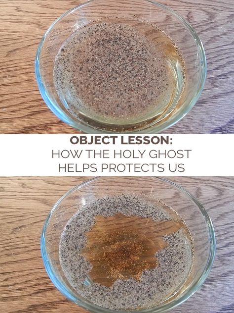 Object Lessons For Sunday School, Lds Object Lessons, Baptism Talk, Uppfostra Barn, Sunday School Object Lessons, Breakfast Hack, Kids Church Lessons, Kids Sunday School Lessons, Bible Object Lessons