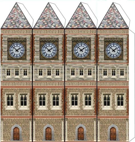 Christmas Village Displays Paper House Template, Germany City, Free Paper Models, Cardboard Model, House Template, Paper Doll House, Christmas Village Display, Model House, Glitter Houses