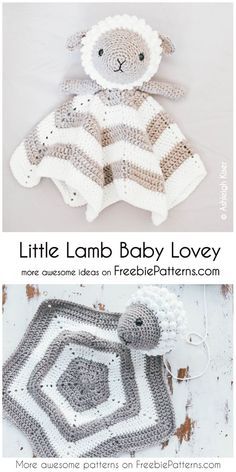 Security Blanket Crochet Pattern, Crochet Security Blanket, Crochet Baby Ideas, Lovey Pattern, Crochet Lovey, Crochet For Beginners Blanket, Crochet For Baby, Lovey Blanket, Baby Lovey