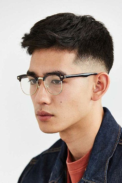 Specs Frames Mens Oval Face, Spectacles Frames For Oval Face, Asian With Glasses, Men Hairstyle Asian, Gamer Collection, Asian Glasses, Hairstyle Asian, Glasses For Oval Faces, Oval Face Men