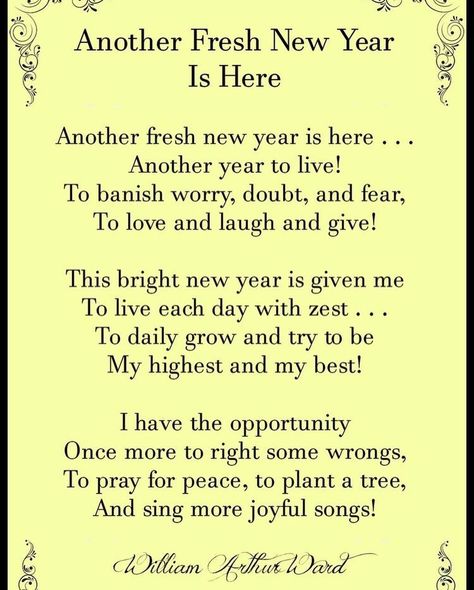 Poems New Year, New Years Poems For Kids, Poem For New Year, New Years Poems Thoughts, New Year Sentiments, Pray For Peace, New Year Greetings, Christmas And New Year, No Worries