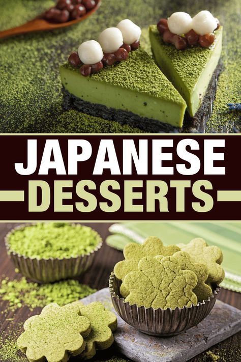 Looking for some easy Japanese desserts? From dessert sushi to cookies to ice cream, these traditional treats are Japanese favorites. Japanese Food Potluck, Dessert Japanese, Chopped Junior, Japanese Buffet, Japan Dessert, Sweet Sushi, Japan Theme, Japanese Dessert Recipes, Dessert Sushi