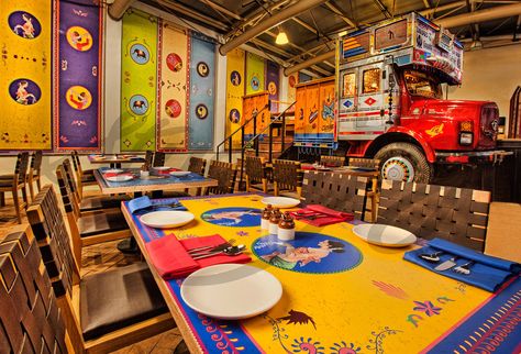 Dhaba by Claridges Resturant Interior, Indian Cafe, Punjabi Cuisine, Bar Deco, Restaurant Themes, Interior Shop, Restaurant Ideas, Indian Restaurant, Coffee Shop Design