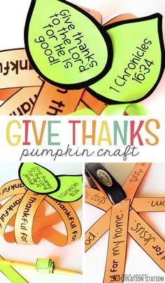 Fall Sunday School Crafts, Thanksgiving Bible Lesson, Thankful Crafts, Jesus Crafts, Thanksgiving Lessons, Children's Church Crafts, Pumpkin Craft, Mrs Jones, Thanksgiving Activities For Kids