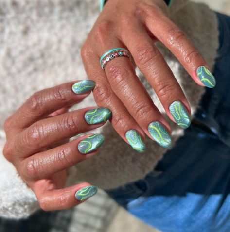 Try these summer nail trends for 2023, including popular colors like pink and lavender, designs like jelly, chrome and velvet, and more. #summer #nails #nailart #summernails Late Summer Nails, Nail Trends For 2023, Cool Summer Nails, Trends In 2023, Wine Red Nails Acrylic, Red Nails Acrylic Square, Best Summer Nails, White And Green Nails, Nails Acrylic Square Long