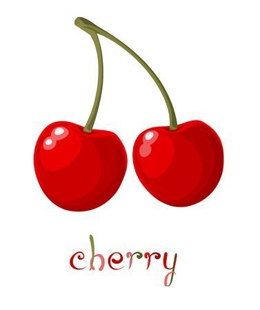 Charry Art, Cherry Art Drawing, Cherries Illustration, Cartier Tiara, Cherry Cartoon, Cherries Art, Wedding Day Earrings, Cherry Painting, Cherry Illustration