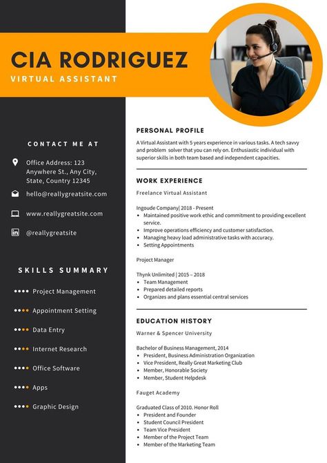 Get your Job CV RESUME design now, 2 Days Delivery. Choose from different PACKAGES. Awaiting to hear from you :) NOTE: THIS DESIGN IS NOT FOR SALE, This is just to depict the kind of work we do and offer. Thank you #resume #jobsearch #jobs #career #hiring #cv #recruitment #employment #resumetips #interview #careers #resumewriter #jobseekers #work #jobhunt #jobinterview #resumewriting #business #resumehelp #jobseeker #humanresources #jobsearching #resumeservices #jobopening #coverletter Resume For Virtual Assistant, Virtual Executive Assistant, Virtual Assistant Resume, Executive Assistant Resume, Career Change Cover Letter, Job Cv, First Resume, Cv Inspiration, Minimal Resume