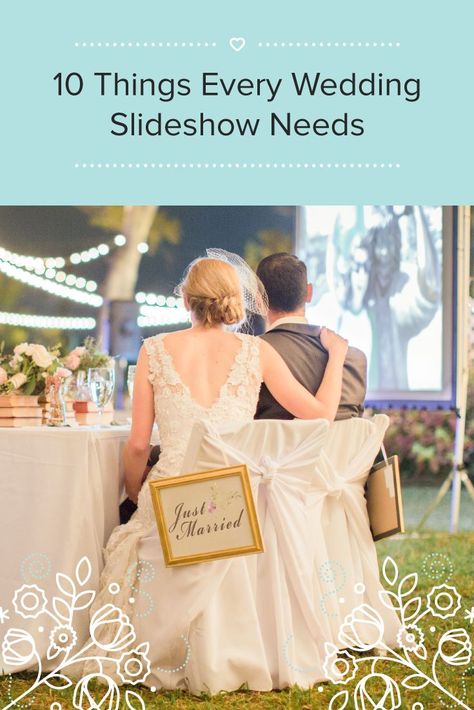 A wedding slideshow is a simple, elegant way to share that story with the people who mean the most to you. To help you tell your own love story, we�ve put together a guide that�ll take you through making a DIY wedding slideshow with music, step by step. Photo Slideshow Ideas, Wedding Slideshow Ideas, Slide Show Ideas, Slideshow Music, Wedding Slideshow, Wedding Day Tips, Photo Slideshow, Plan My Wedding, Slide Show