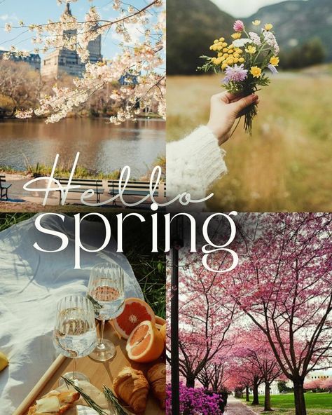 It’s officially Spring Season 🌷🌼🌸🌺 And we LOVE IT here ! 😍😍 | Enjoy 30% off entire store 🌸 Discount is automatically applied at checkout Spring Season Aesthetic, Primavera Aesthetic, Primavera Pasta, Coastal Background, Hello Spring Wallpaper, Spring Aesthetic Wallpaper, April Aesthetic, Beachy Wallpapers, Book And Coffee