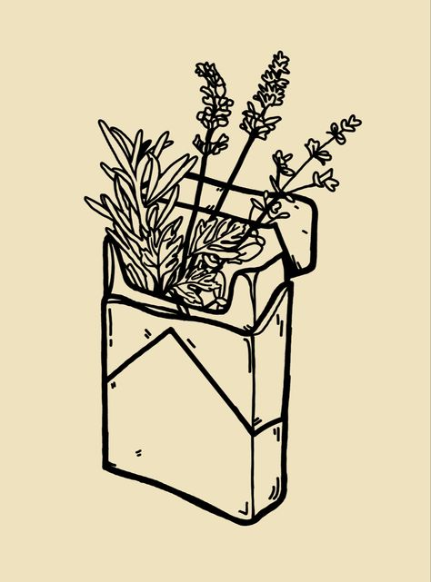 Mailbox Tattoo Design, Ciggerate Box Drawing, Simple Patch Work Tattoo Ideas, Simple Plant Drawing, Bath Tattoo, Patch Work Tattoos, Lighter Tattoo, Patch Work Tattoo, Pencil Art Love