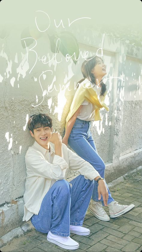 Dramas To Watch, Kim Dami, Kdrama Wallpaper, Our Beloved Summer, Korean Couple Photoshoot, Kang Ho Song, Beloved Summer, Cover Film, Pre Wedding Photoshoot Outfit