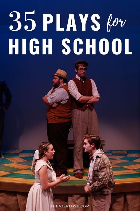 Four high school actors in costume, acting on stage in a play Drama Club Ideas, High School Plays, Theatre Classroom, Theatre Games, Teaching Theatre, Drama Education, Theatre Education, Teaching Drama, High School Drama