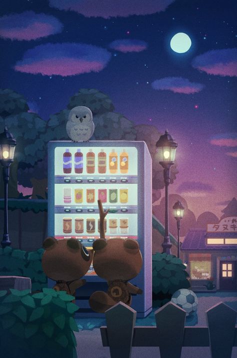 Vending Machine, Freelance Illustrator, Animal Crossing, Illustrator, Twitter