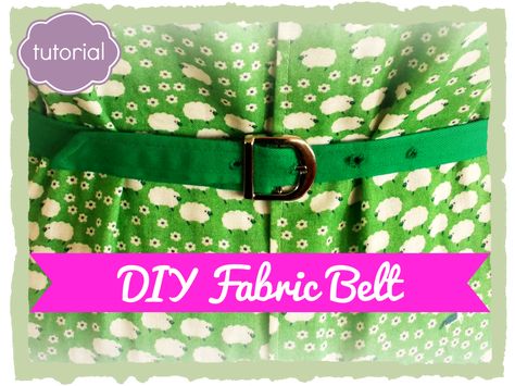 diy fabric belt Tutorial Diy, Fabric Belt, Diy Fabric, Sewing Supplies, Sewing Inspiration, Sewing Ideas, Vintage Sewing, Sewing Hacks, Make Your Own