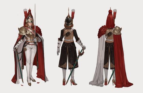 ArtStation - Rose Royal Guard Royal Guard Character Design, Royal Guard, Character Design, Design