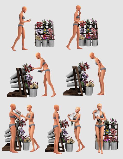 Peonies Pose pack | Siimplysims on Patreon Sims 4 Couple Poses, Sims 4 Stories, Sims 4 Family, Sims 4 Gameplay, Sims House Design, Sims 4 Collections, Sims 4 Game, Family Posing, Sims 4 Cc Finds