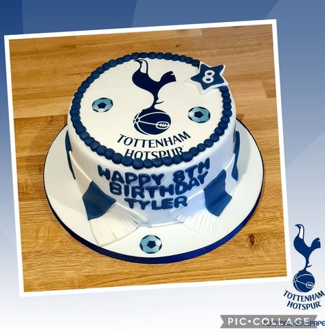 Tottenham Hotspur Cake, Tottenham Hotspur Wallpaper, Sports Themed Cakes, Football Birthday Cake, Cake Inspo, Football Birthday, Family Birthday, Family Birthdays, Tottenham Hotspur