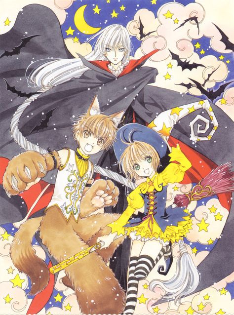 CLAMP, Cardcaptor Sakura, Yue (Cardcaptor Sakura), Kinomoto Sakura, Li Syaoran, Okamimimi Clow Cards, Sakura Card Captor, Sakura Art, Tsubasa Reservoir Chronicles, Sakura Kinomoto, Tsubasa Chronicles, Mahō Shōjo, Maid Sama, Shugo Chara