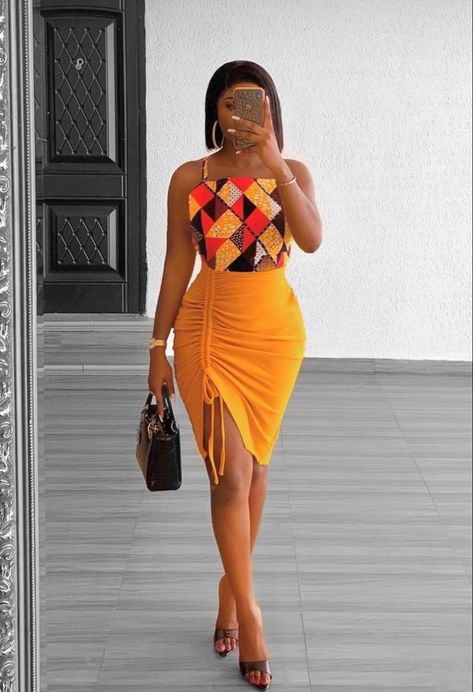 Ready To Wear Dress, African Print Styles, African Wears, Ankara Blouse, Classy Short Dresses, African Print Maxi Skirt, Church Fits, Girls Dress Outfits, Chic Dress Classy