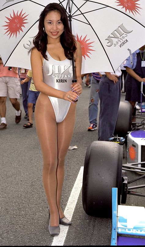 1997ph_fnp159 | afinesmith | Flickr Promo Girls, Pantyhose Fashion, Racing Girl, Grid Girls, Lovely Legs, Race Queen, Jive, Leotards, Queen