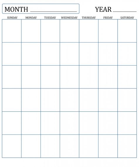 Blank monthly calendar for 2017 - Empty Korean Planner, Aesthetic Planner Template, Planner Cover Ideas, Workout Tracker Printable Free, Workout Tracker Printable, Planner Weekly Layout, Planner For Students, Planner Template Weekly, Planner Pages Ideas