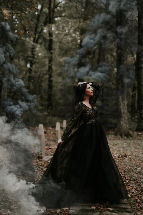 Dark Blue Ballgown, Black 30th Birthday Photoshoot, Dark Blue Sparkly Dress, Crazy Photoshoot, 30th Birthday Outfit Ideas For Women, Gothic Photos, Rip To My 20s, Gown Editorial, Dark Photoshoot