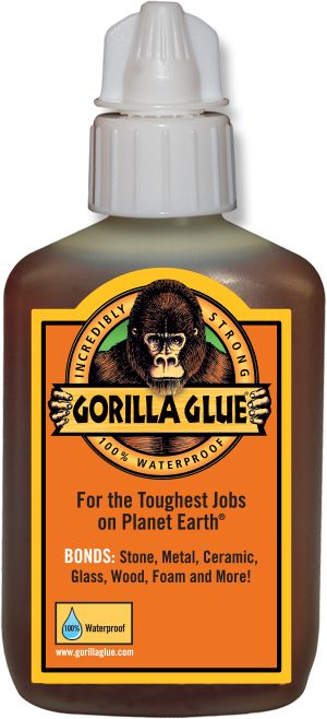 Gorilla Glue | Original Polyurethane Formula | Waterproof Glue Best Glue, Waterproof Glue, Gorilla Glue, Plumbing Fittings, Diy Repair, Adhesive Glue, Jack Daniels Whiskey Bottle, Strong Adhesive, Get The Job